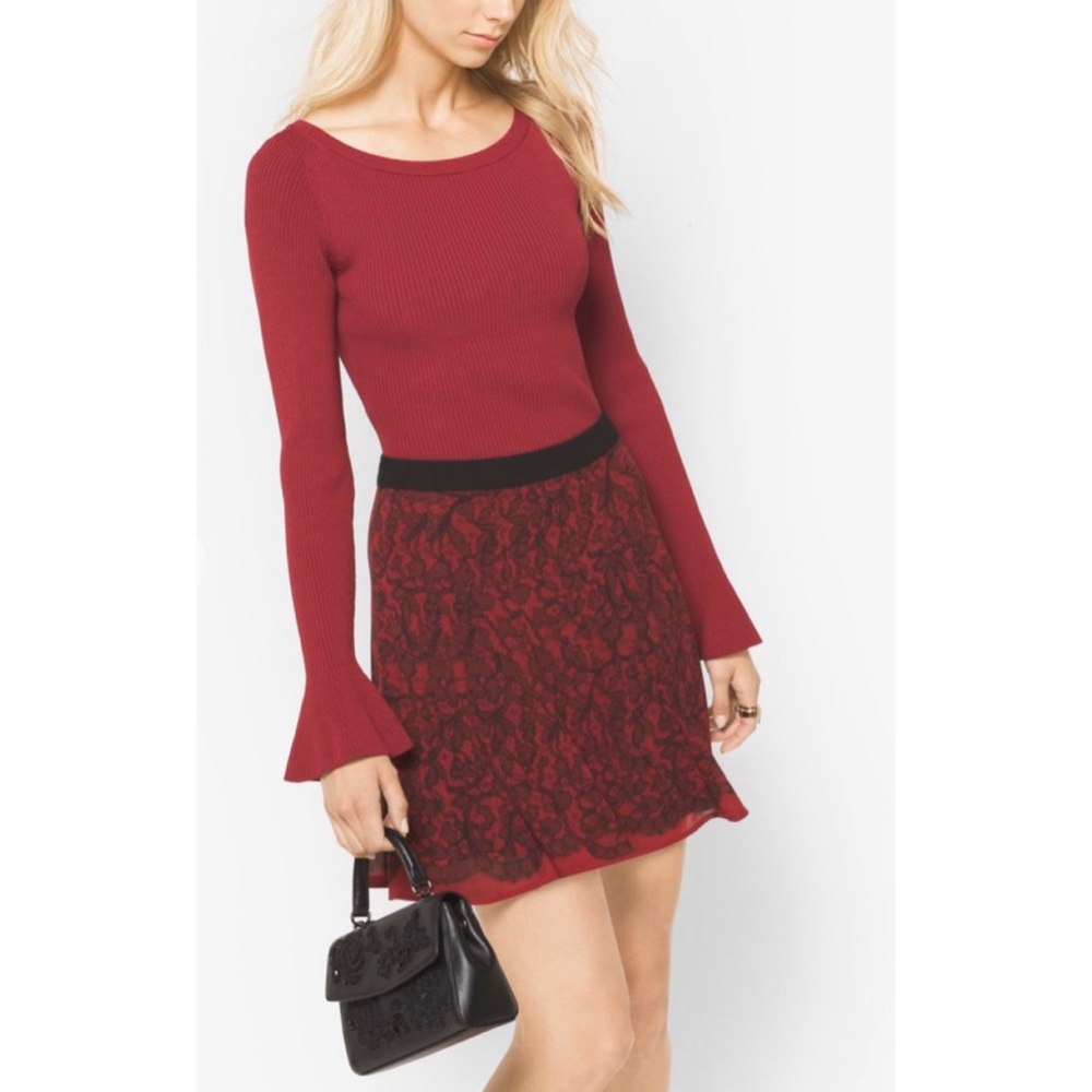 MICHEAL Michael Kors Bell sleeve Sweater